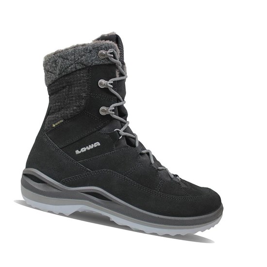 Bottes D'hiver Lowa Calceta III GTX WS Femme Noir Grise | WIZG10832