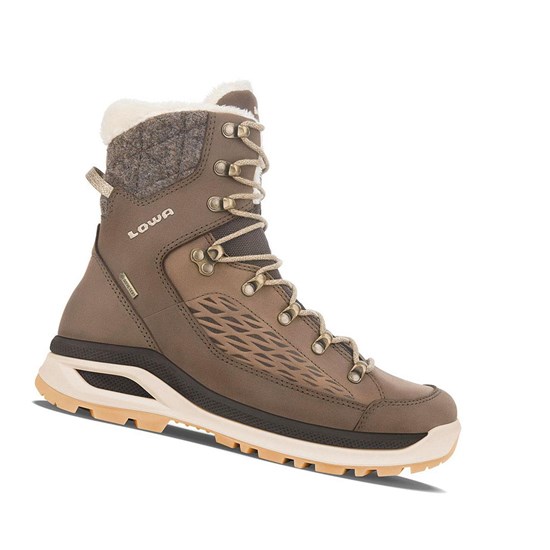 Bottes D'hiver Lowa Renegade Evo Ice GTX WS Femme Marron | XMLJ35082
