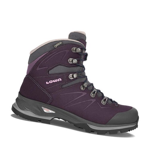 Bottes Randonnée Lowa Badia GTX WS Femme Prune | DOHQ42958
