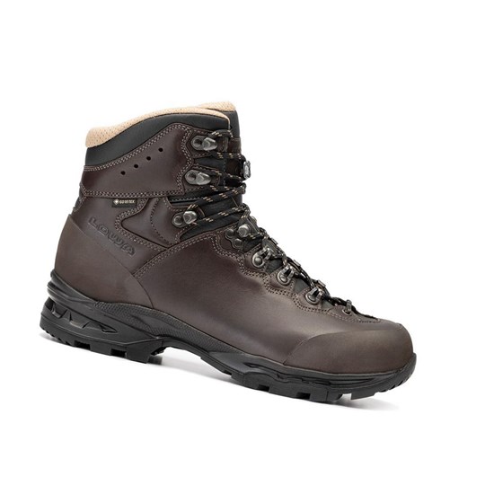 Bottes Randonnée Lowa Camino GTX FG Homme Marron Foncé | DUTL14936