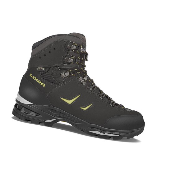 Bottes Randonnée Lowa Camino GTX Homme Anthracite / Kiwi | LUBX72563
