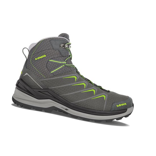 Bottes Randonnée Lowa Ferrox Pro GTX Mid Homme Graphite / Lime | RFID20574