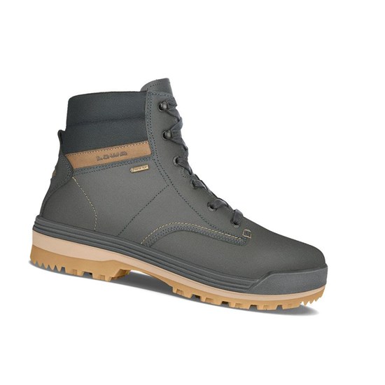 Bottes Randonnée Lowa Helsinki II GTX Mid Homme Anthracite | REVW81264