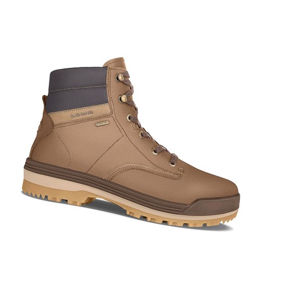 Bottes Randonnée Lowa Helsinki II GTX Mid Homme Marron | UMIW36815