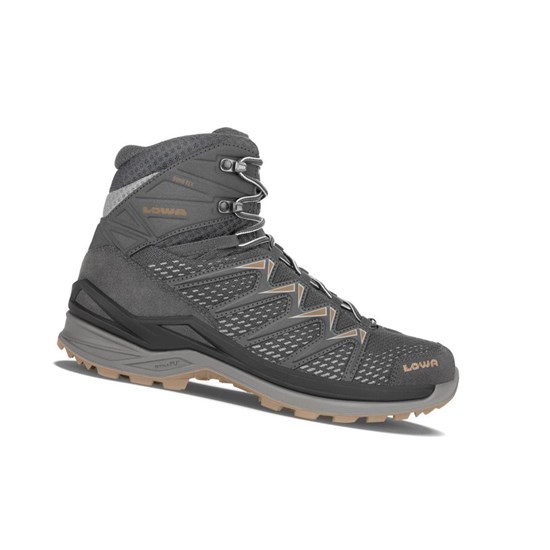 Bottes Randonnée Lowa Innox Pro GTX Mid Homme Graphite / Bronze | LIQR78694