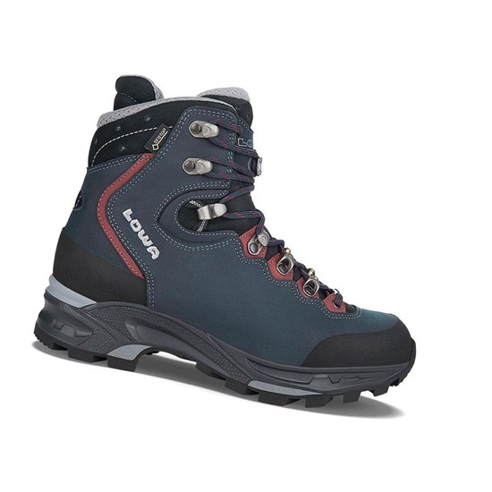Bottes Randonnée Lowa Mauria GTX WS Femme Bleu Foncé | IAXY08675