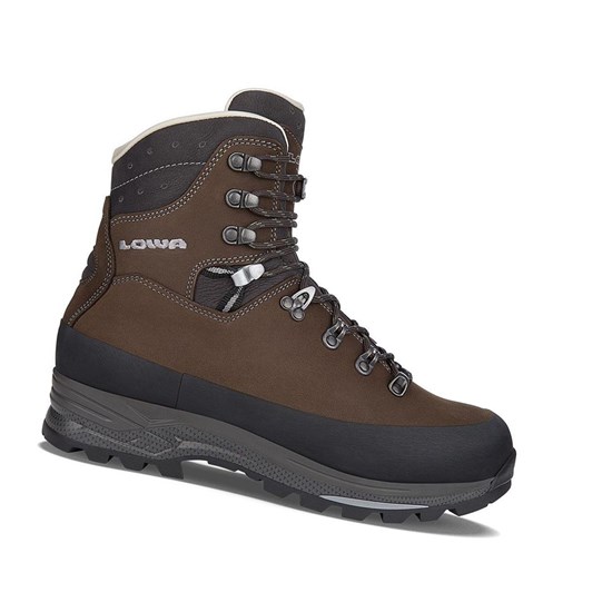 Bottes Randonnée Lowa Tibet LL Homme Marron Foncé | AHSK81034