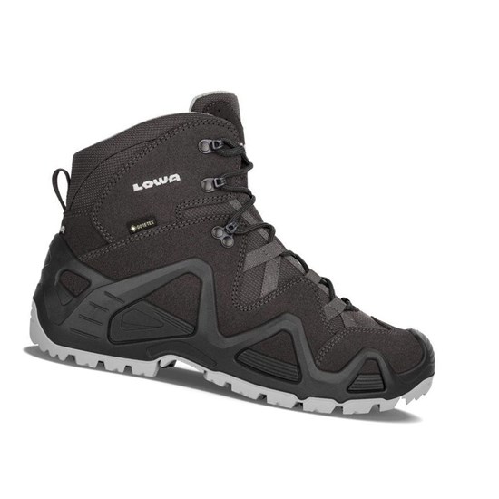 Bottes Randonnée Lowa Zephyr Earth GTX Mid Homme Graphite | ROCB60712
