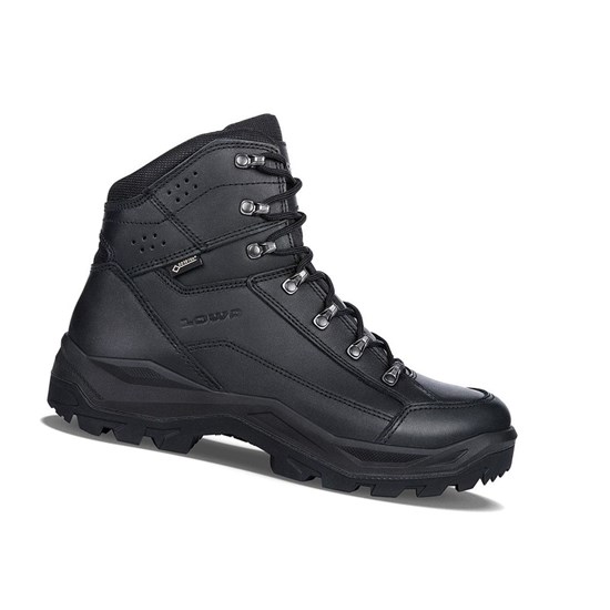 Bottes Tactiques Lowa Renegade II GTX Mid TF Homme Noir | KBRW38569