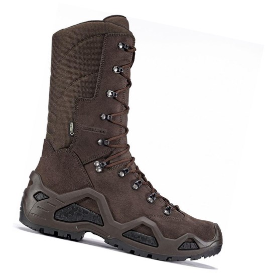 Bottes Tactiques Lowa Z-11S GTX Homme Marron Foncé | GANU80916