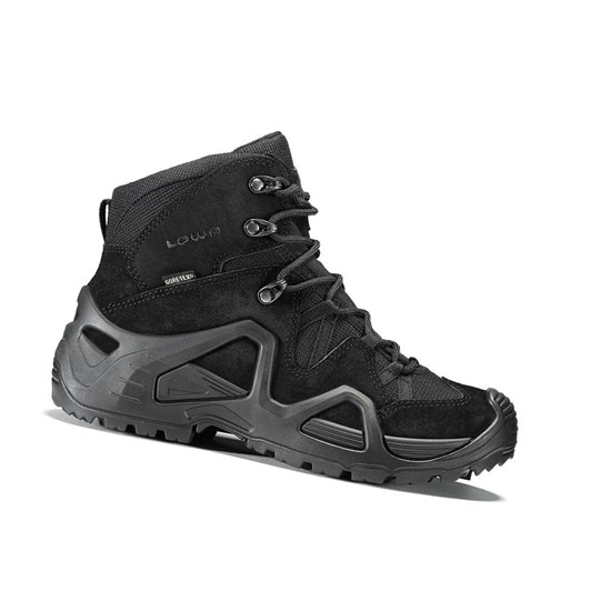 Bottes Tactiques Lowa Zephyr GTX Mid TF WS Femme Noir Noir | NMXD03948