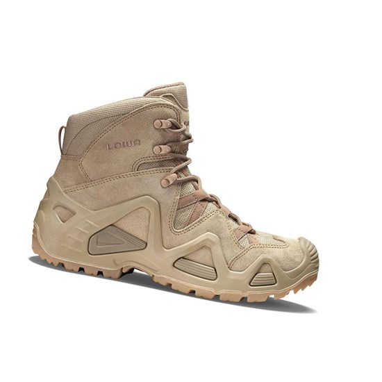 Bottes Tactiques Lowa Zephyr Mid TF Homme Desert | VRLO40285