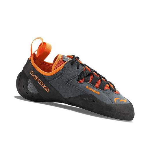 Chaussons Escalade Lowa Falco Dentelle Homme Orange | URTC24805