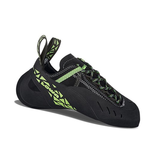 Chaussons Escalade Lowa Rocket Dentelle Homme Anthracite / Lime | SCVO94108