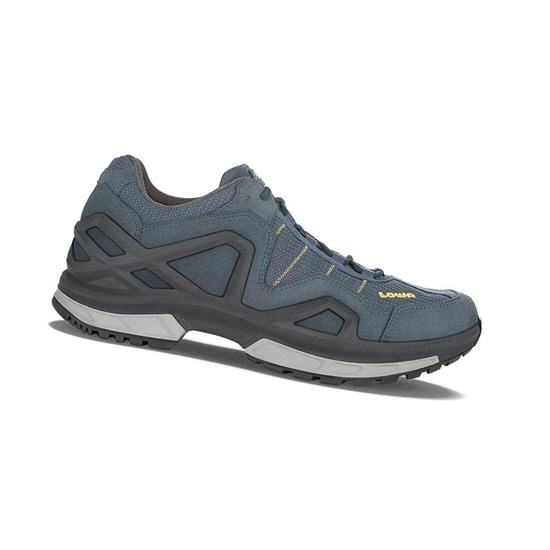 Chaussures de Marche Lowa Gorgon GTX Homme Bleu Moutarde | YGNC49750