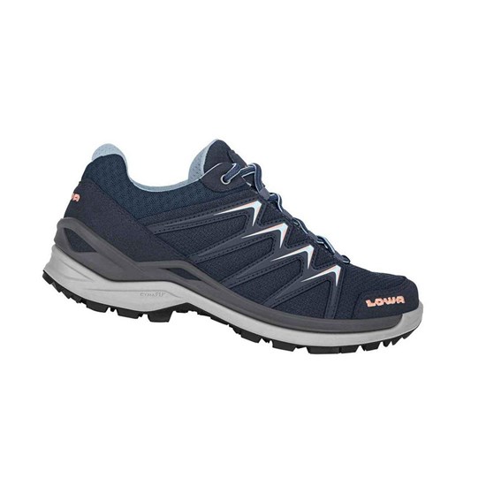 Chaussures de Marche Lowa Innox Pro GTX LO WS Femme Bleu Marine | EBUT85032