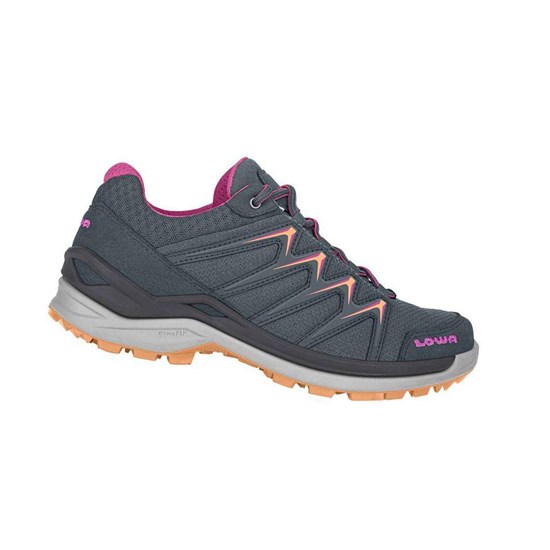 Chaussures de Marche Lowa Innox Pro LO WS Femme Bleu | UDOS03812