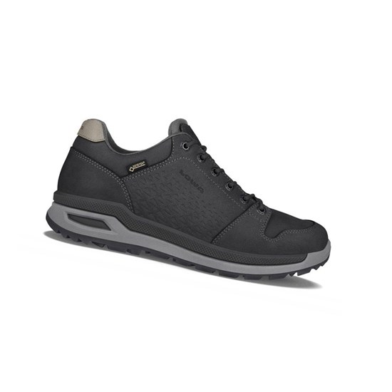 Chaussures de Marche Lowa Locarno GTX LO Homme Anthracite | LQRN79638