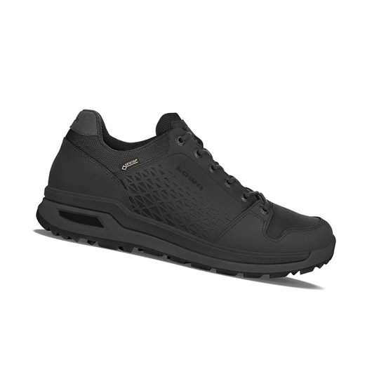 Chaussures de Marche Lowa Locarno GTX LO Homme Noir | WYHE28497