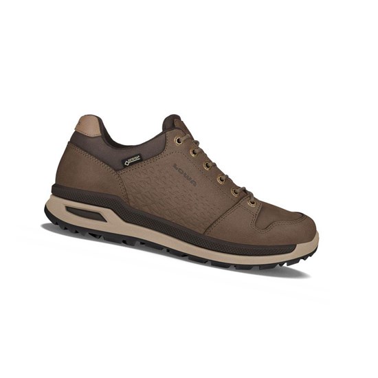 Chaussures de Marche Lowa Locarno GTX LO Homme Marron | ZDHI62359