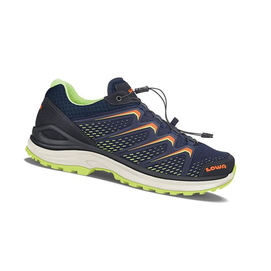 Chaussures de Marche Lowa Maddox GTX LO Homme Bleu Marine | ARQZ25867