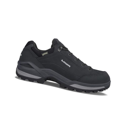 Chaussures de Marche Lowa Renegade GTX LO Homme Noir | CRDE57920