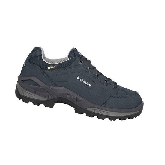 Chaussures de Marche Lowa Renegade GTX LO WS Femme Marine | KJSB46097