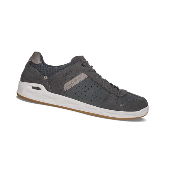 Chaussures de Marche Lowa San Diego GTX Surround LO Homme Anthracite | YNEM14807