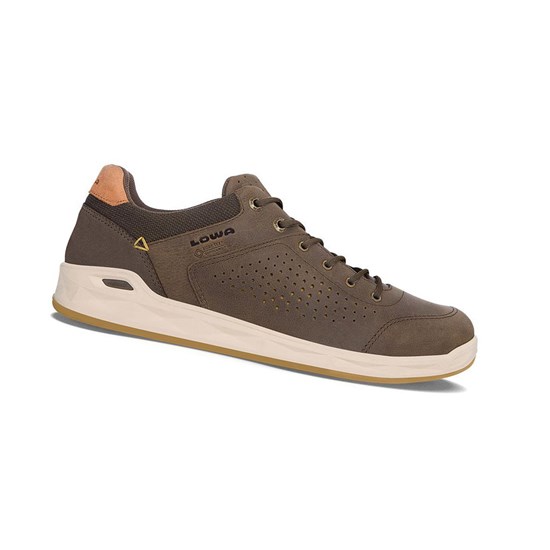Chaussures de Marche Lowa San Francisco GTX Surround Homme Marron Foncé | HPTE62978