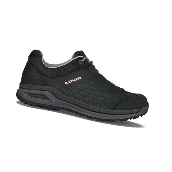 Chaussures de Marche Lowa Strato Evo LL LO WS Femme Noir | IUGS68732