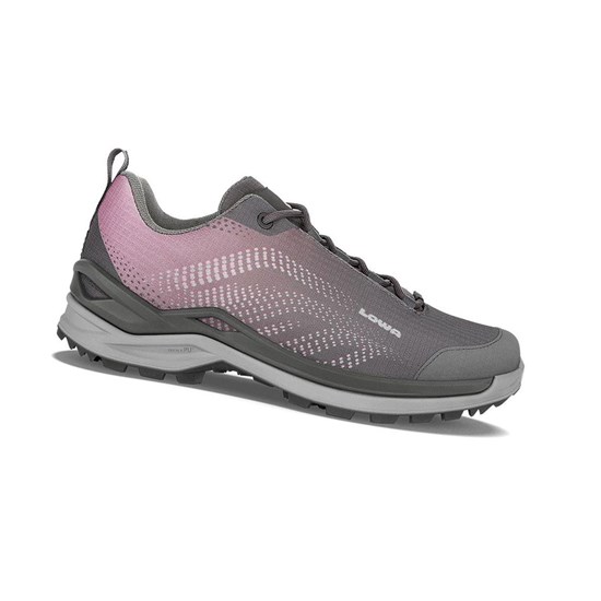 Chaussures de Marche Lowa Zirrox GTX LO WS Femme Marron Rose | LVYS13274