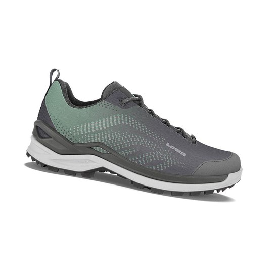Chaussures de Marche Lowa Zirrox GTX LO WS Femme Grise | NOFU69358